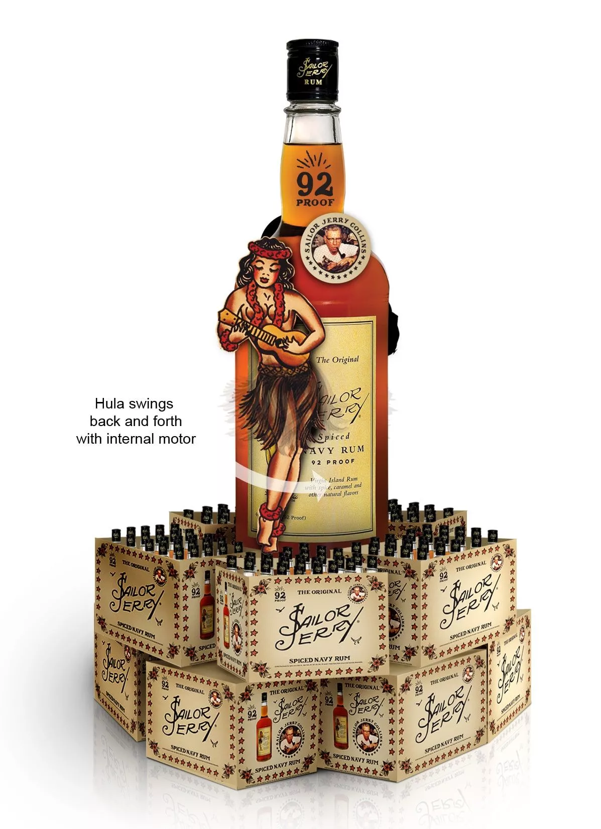 bottle design POP display