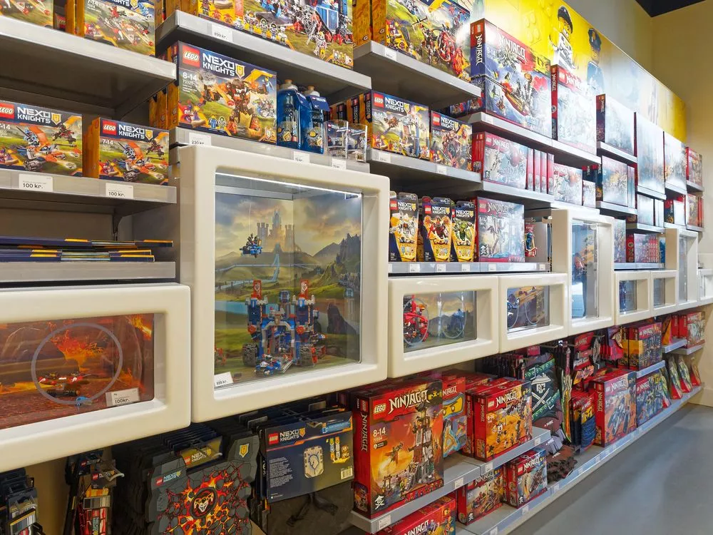 products on POP display