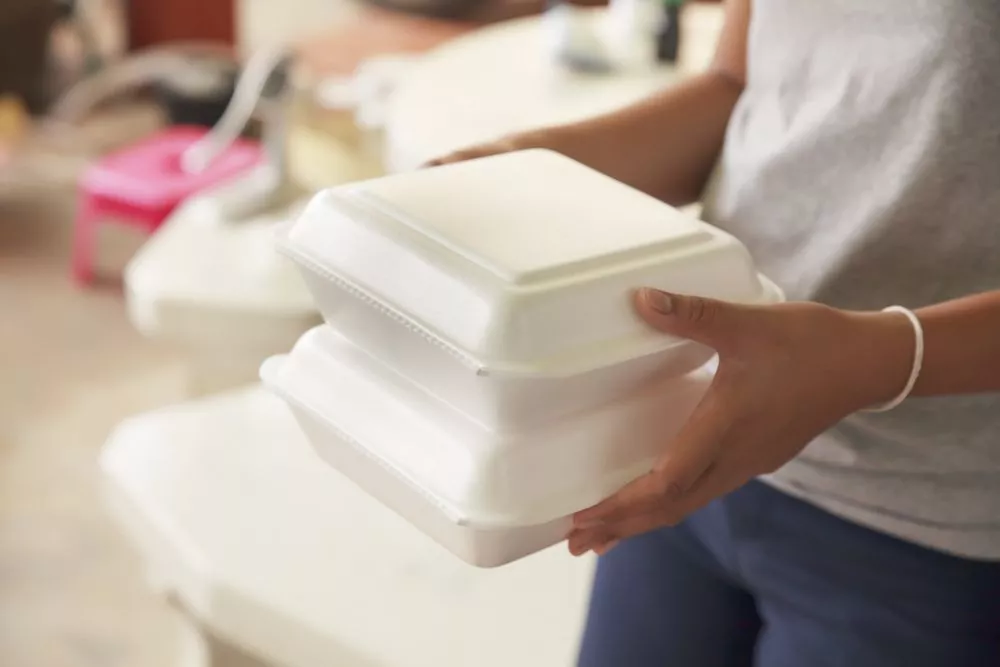 styrofoam packaging